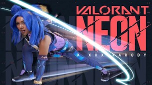 When You Find Yourself Near Phoebe Kalib As VALORANT&apos;s NEON You Just Can&apos;t Resist Her Powers